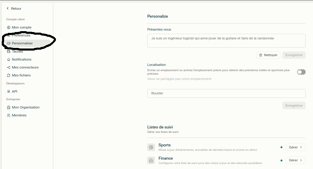 personalize icon